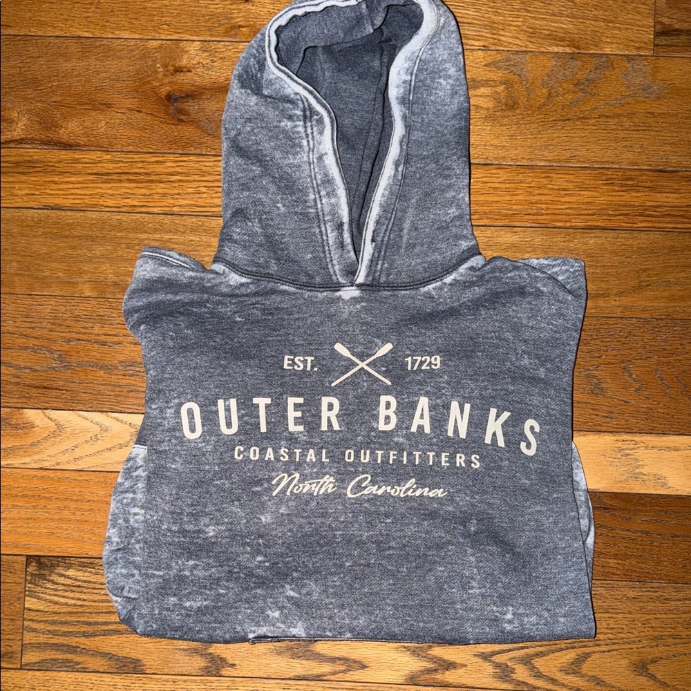 Vintage Gray Outer Banks Hoodie